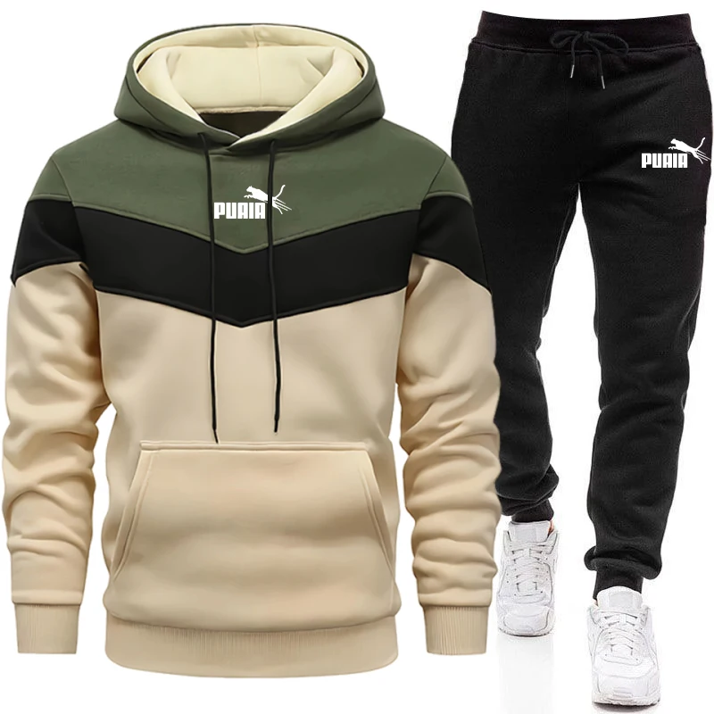 Men'S Fashion Outfits 2026 - Men's Set/Hoodie/Pants 2026 Autumn Winter Daily