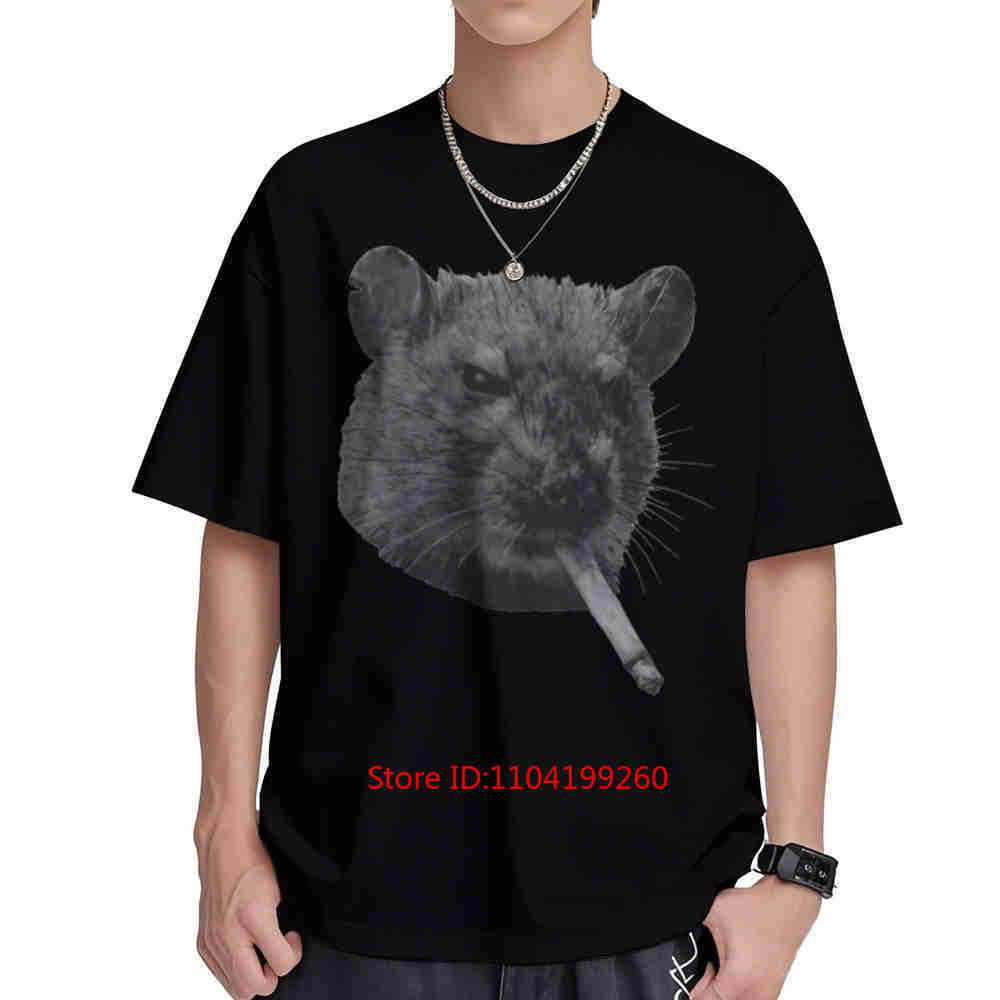 Men'S Fashion Aesthetics - Rat Smoking Urban Grunge Rodent Dark