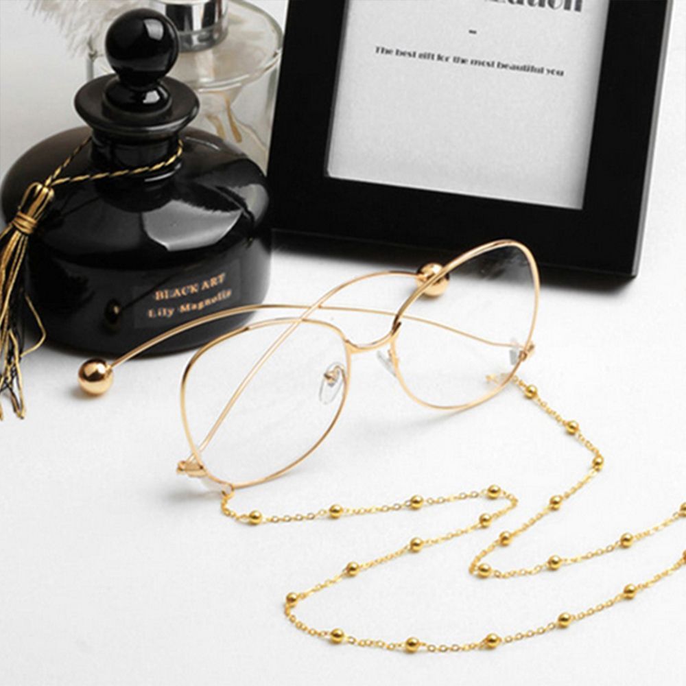 Mens Fashion Reading Glasses - Retainer Metal Cords Beads Women Fashion