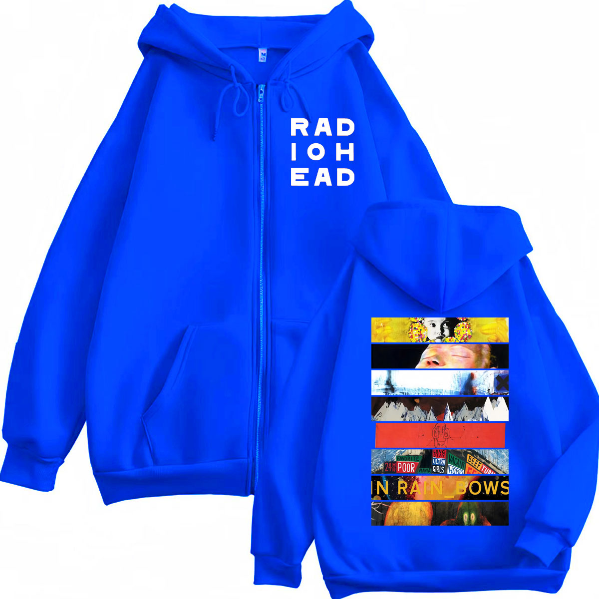 Rock Band Radiohead Album Grap - Mens Fashion Zip Up Hoodies review and price