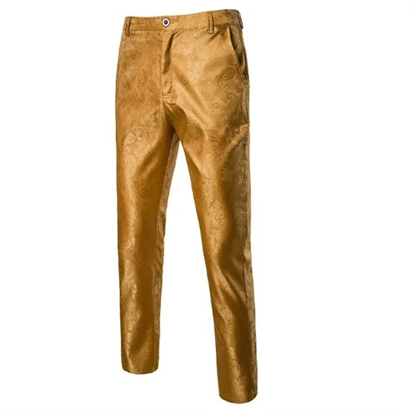 New Men Business Jacquard Suit - Men'S Dress Pants Fashion review and price