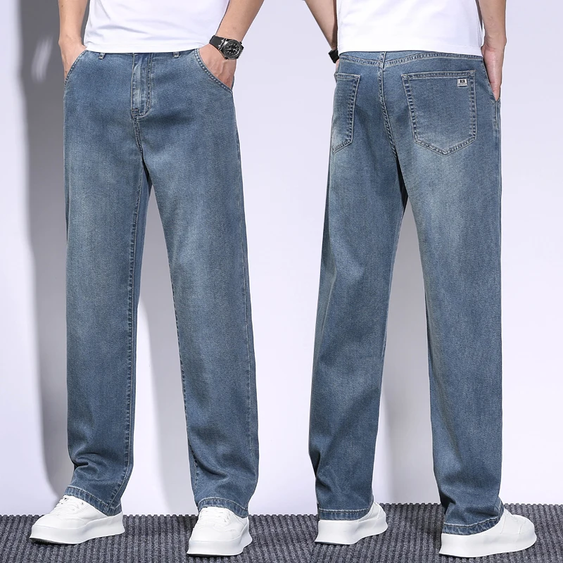 Soft Men's Lyocell Baggy Jeans - Men'S Fashion With Baggy Jeans review and price