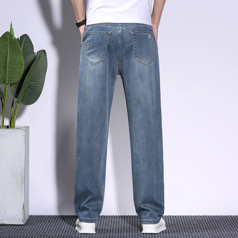 Soft Men's Lyocell Baggy Jeans - Men'S Fashion With Baggy Jeans review and price