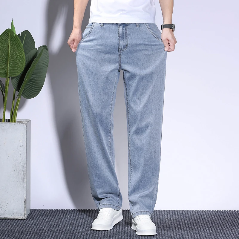 Soft Men's Lyocell Baggy Jeans - Men'S Fashion With Baggy Jeans review and price