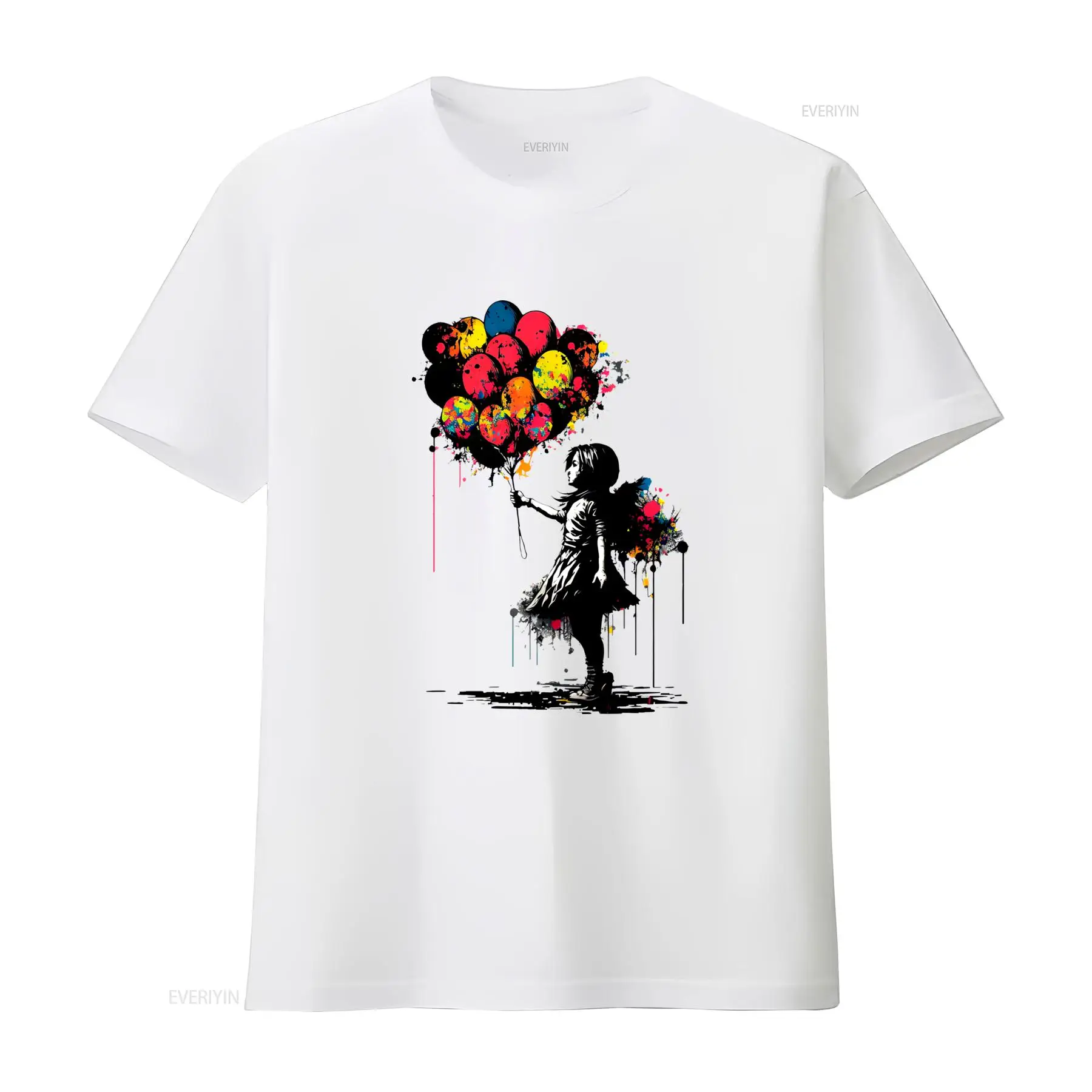 Banksy Peace T Shirt Balloon G - Men'S Fashion Aesthetics review and price