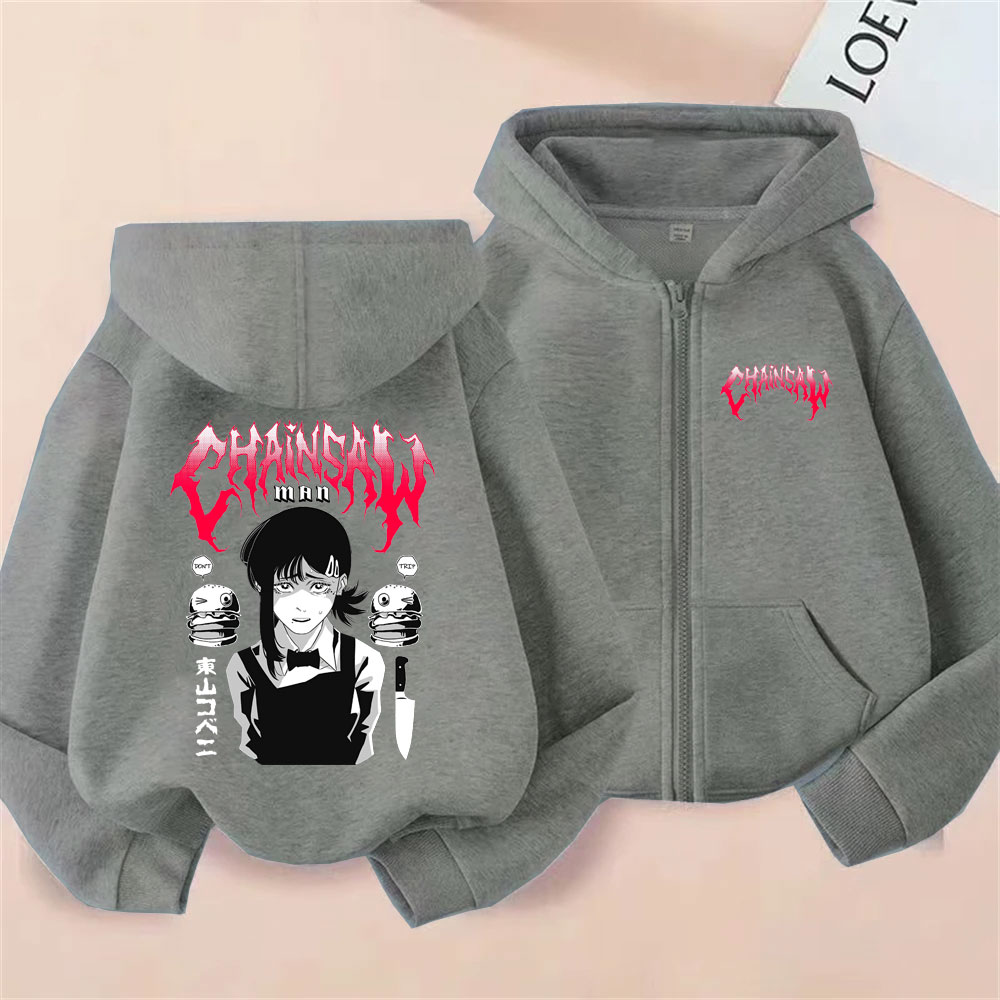 Custom Custom Anime Chainsaw M - Mens Fashion Zip Up Hoodies review and price