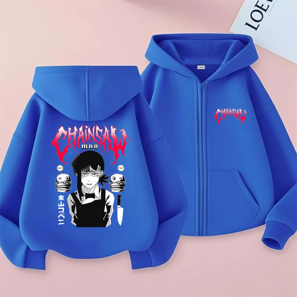 Custom Custom Anime Chainsaw M - Mens Fashion Zip Up Hoodies review and price
