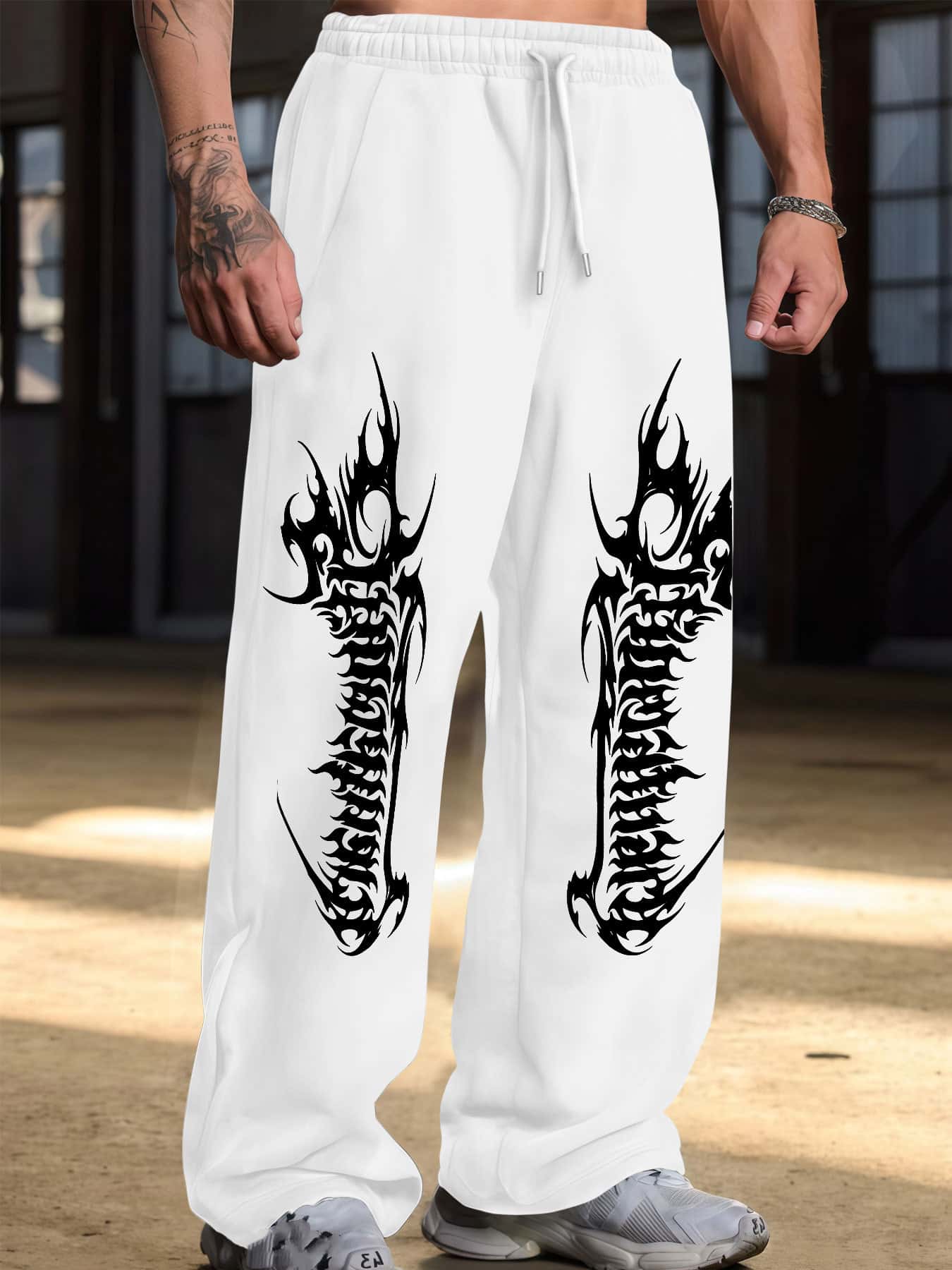 Gothic Fashion Street Trend Me - Men'S Dress Pants Fashion review and price