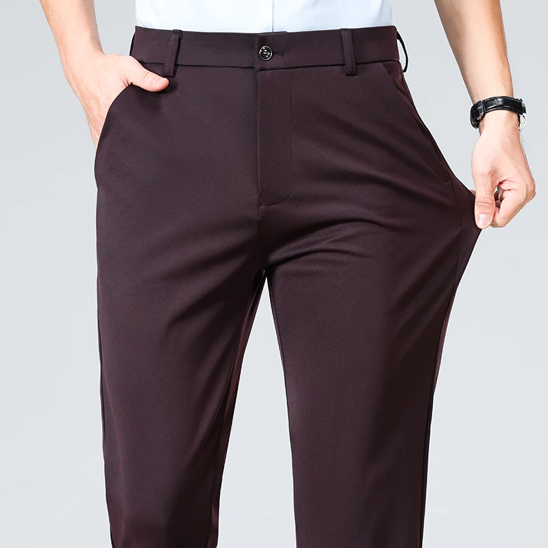 Men's Stretchy Casual Pants Bu - Men'S Dress Pants Fashion review and price