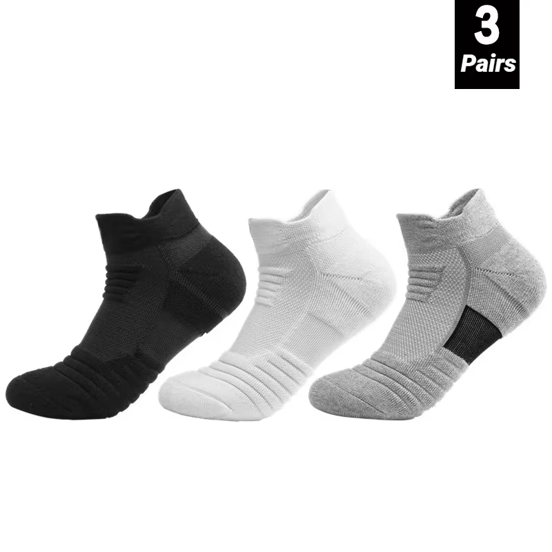 3 Pairs Anti-Slip Football Soc - Socks Ankle Men review and price