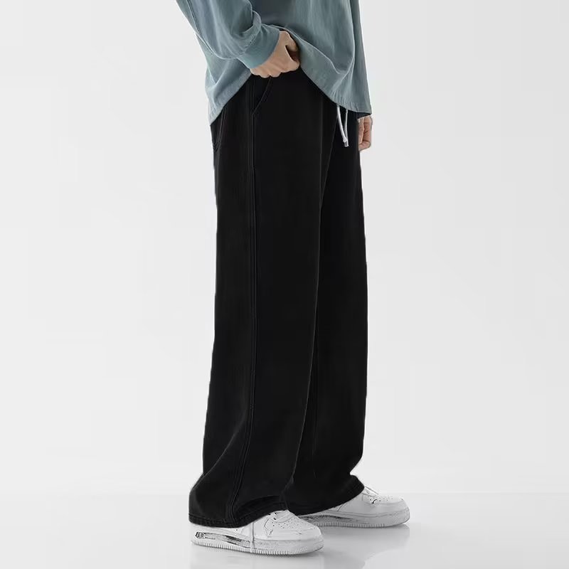 Korean Style Streetwear New Fa - Men'S Fashion With Baggy Jeans review and price