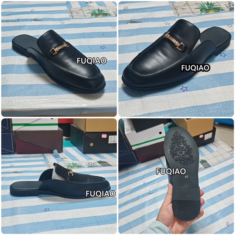 Casual Mules Men Leather Loafe - Mens Fashion Mullet review and price