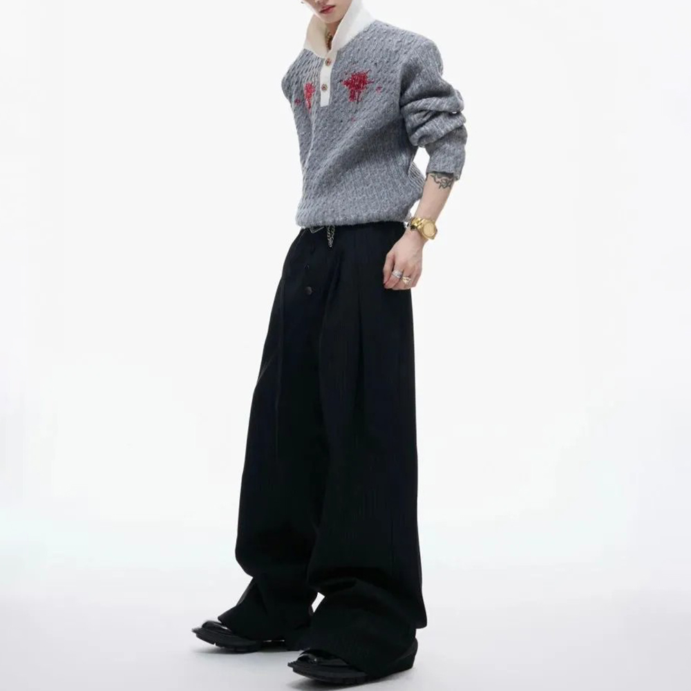 Mens Spring Color-Blocked Gems - Mens Fashion Mullet review and price