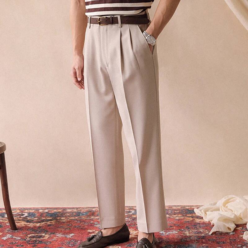 2025 Autumn Straight Pants Men - Men'S Dress Pants Fashion review and price