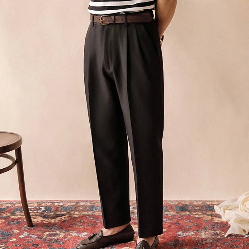2025 Autumn Straight Pants Men - Men'S Dress Pants Fashion review and price