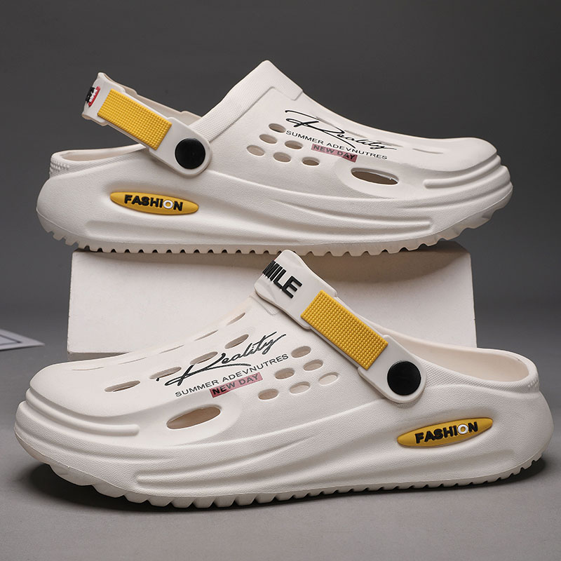 Men's Slippers EVA Hole Mens M - Mens Fashion Mullet review and price
