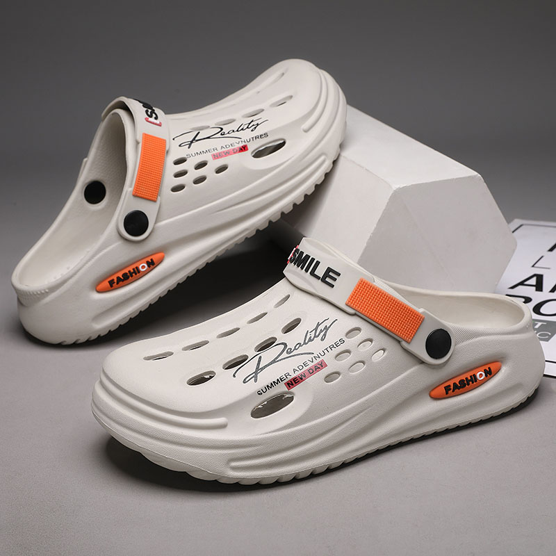 Men's Slippers EVA Hole Mens M - Mens Fashion Mullet review and price