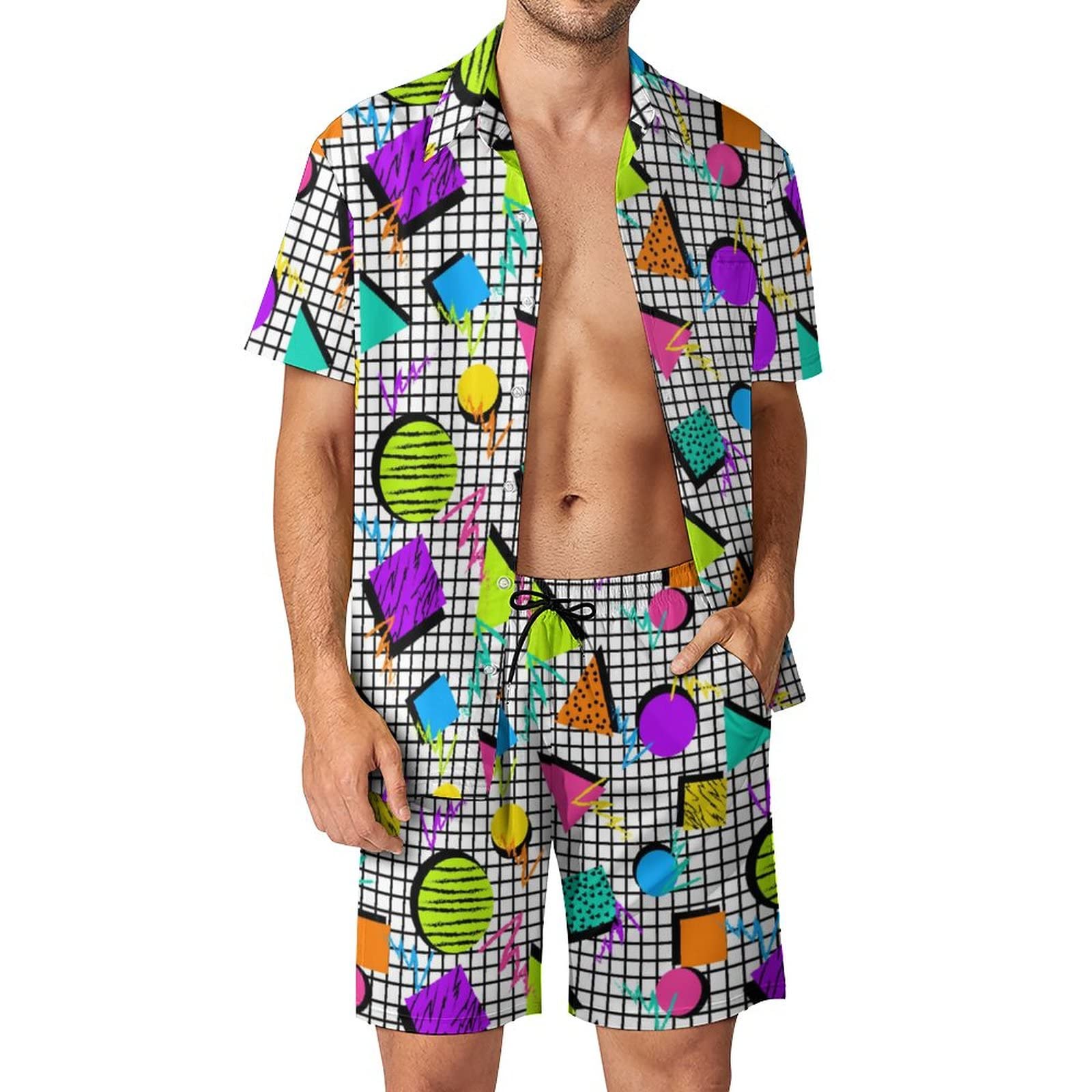Summer Irregular Geometric 3D  - Men'S Fashion Advice review and price