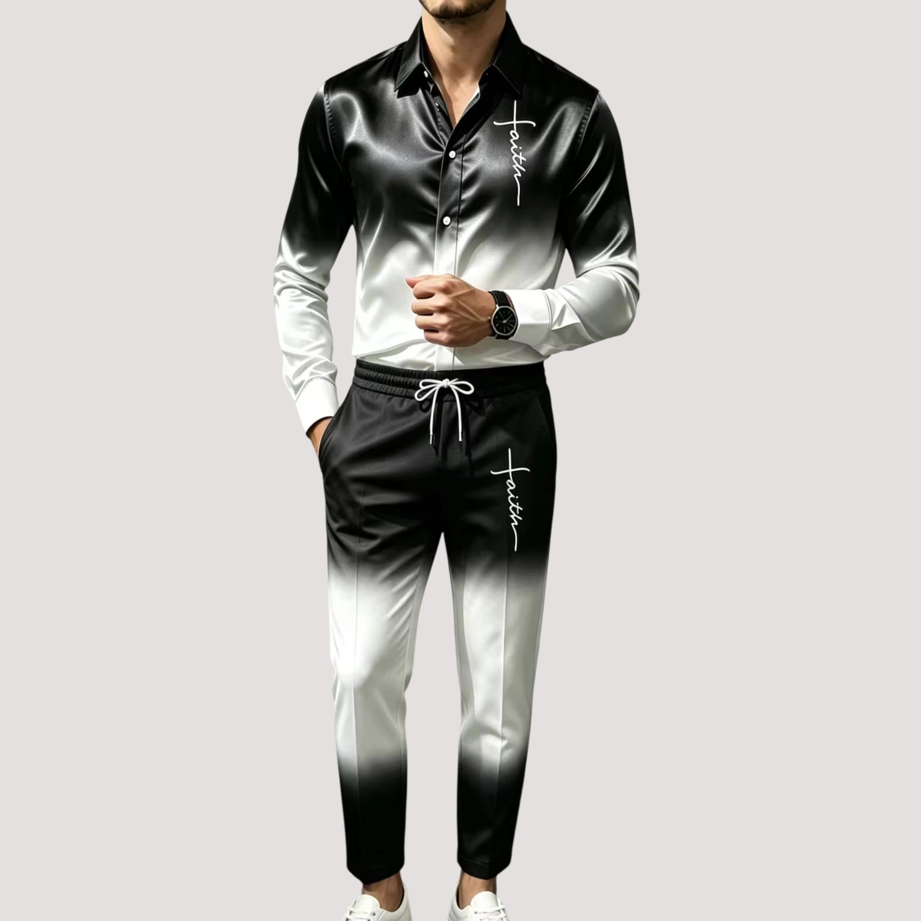 Men's Satin Silk Sports Suit T - Men'S Fashion Advice review and price