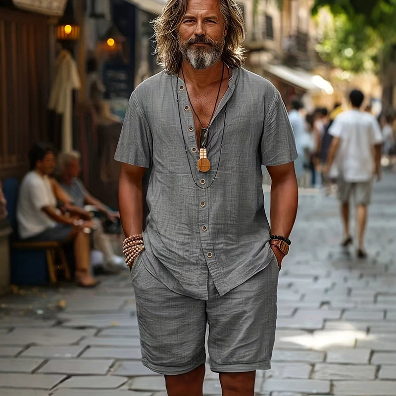 Outdoor Casual Mens Solid Colo - Men'S Fashion Outfits 2026 review and price
