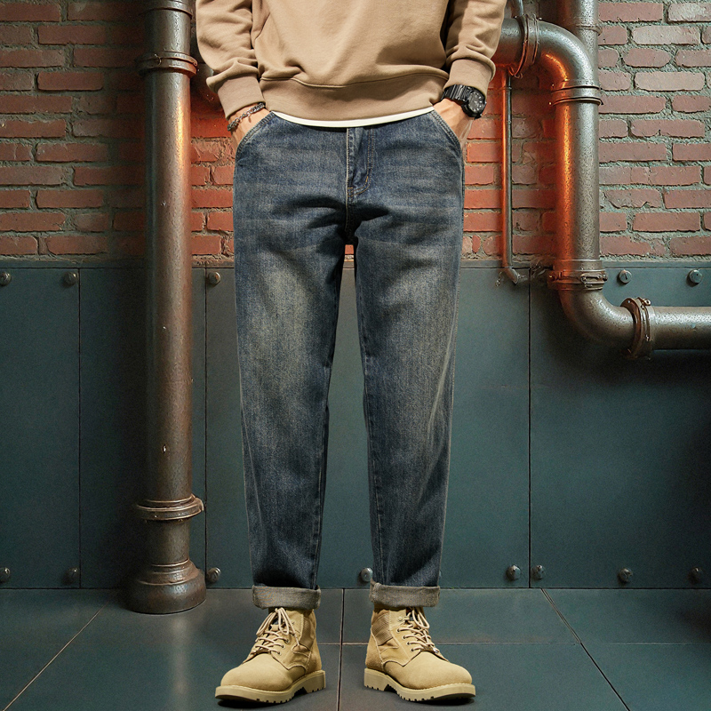 New Men's Loose Jeans Fashiona - Men'S Fashion With Baggy Jeans review and price