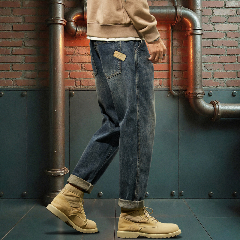 New Men's Loose Jeans Fashiona - Men'S Fashion With Baggy Jeans review and price