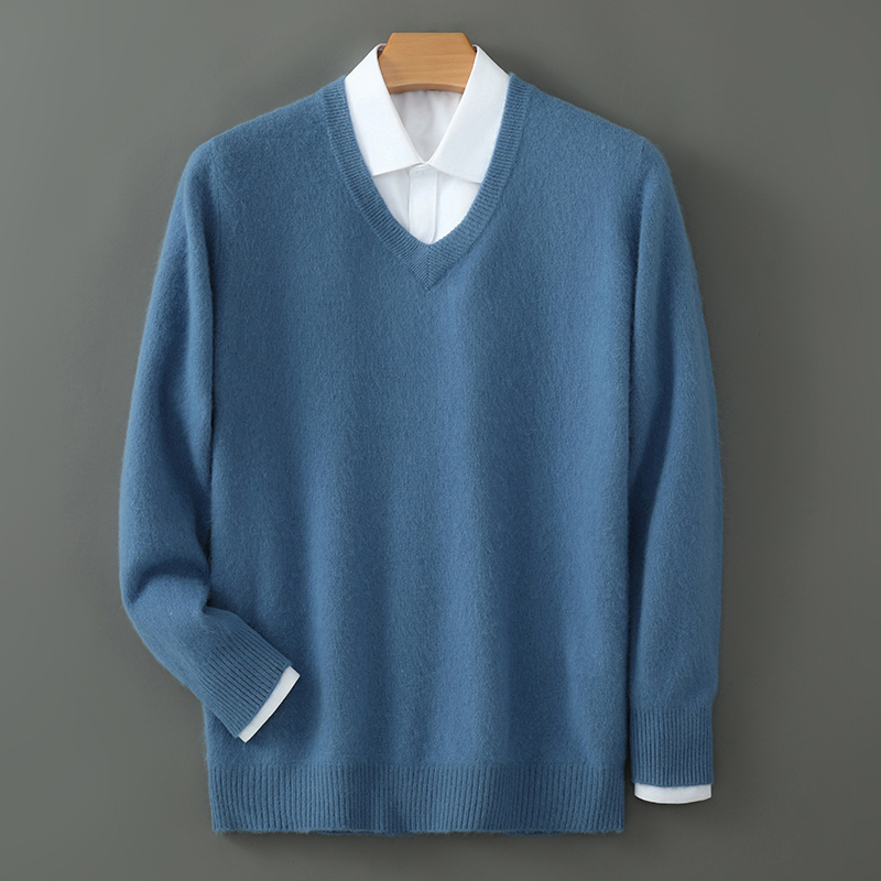 2024 Autumn and winter new V-n - Mens Fashion Mullet review and price