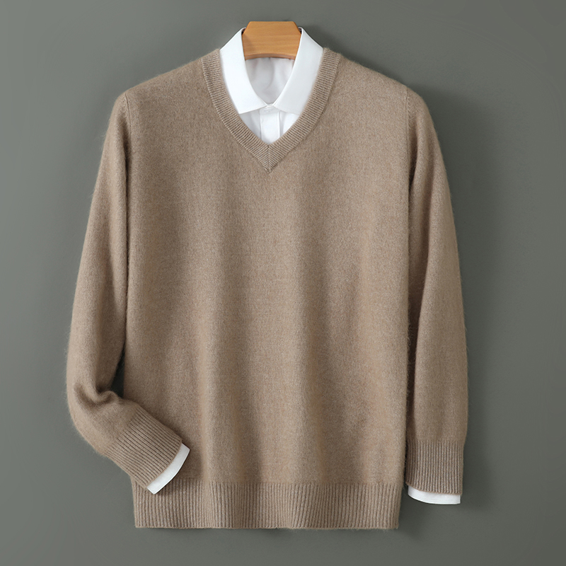 2024 Autumn and winter new V-n - Mens Fashion Mullet review and price