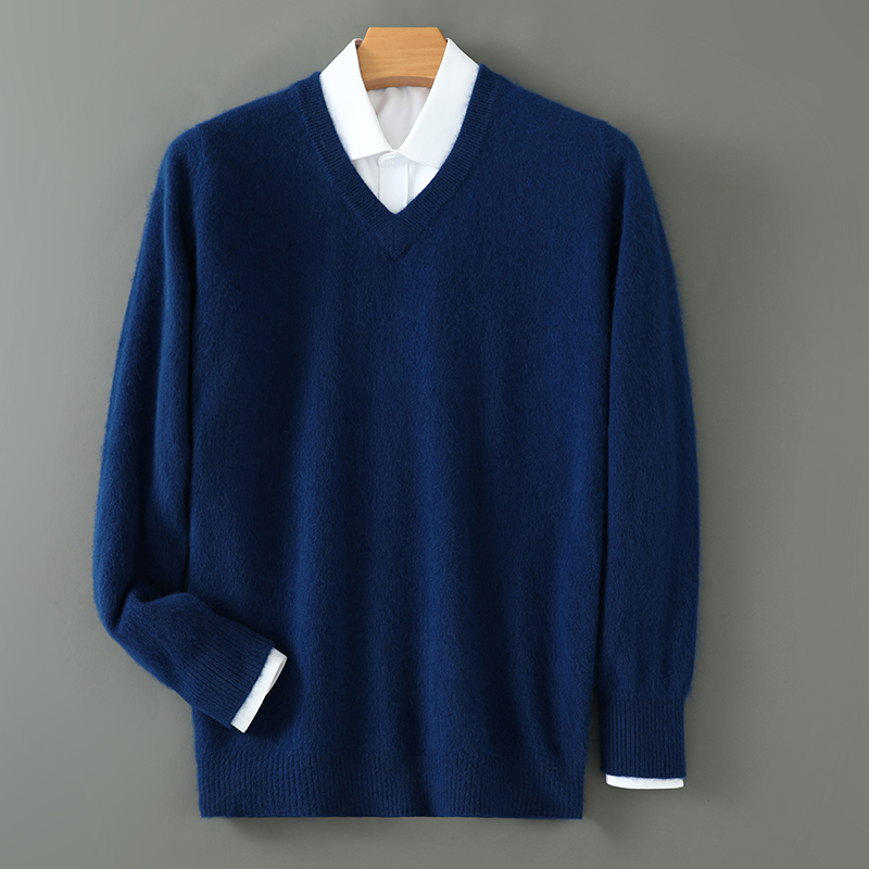 2024 Autumn and winter new V-n - Mens Fashion Mullet review and price