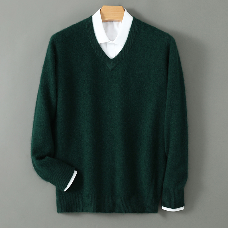 2024 Autumn and winter new V-n - Mens Fashion Mullet review and price