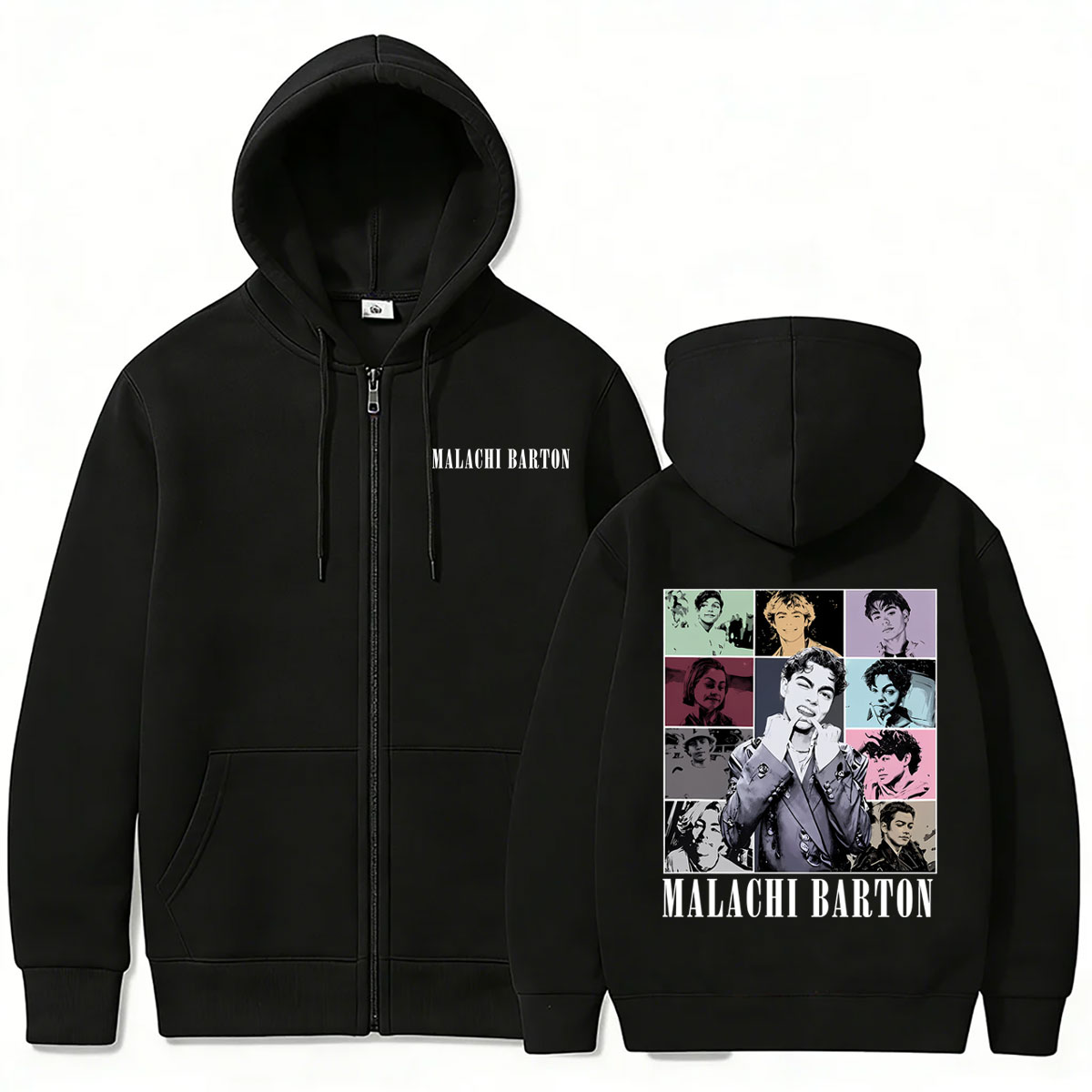 Malachi Barton Graphic Zipper  - Mens Fashion Zip Up Hoodies review and price
