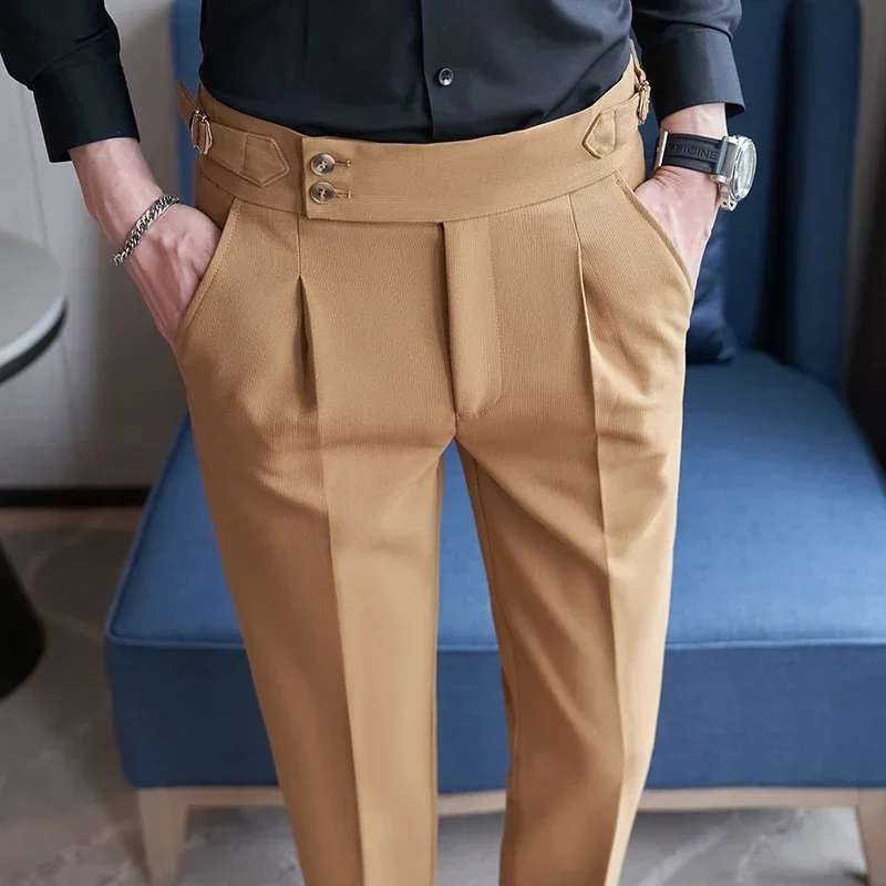Men's Suit Pants, Fashion Slim - Men'S Dress Pants Fashion review and price