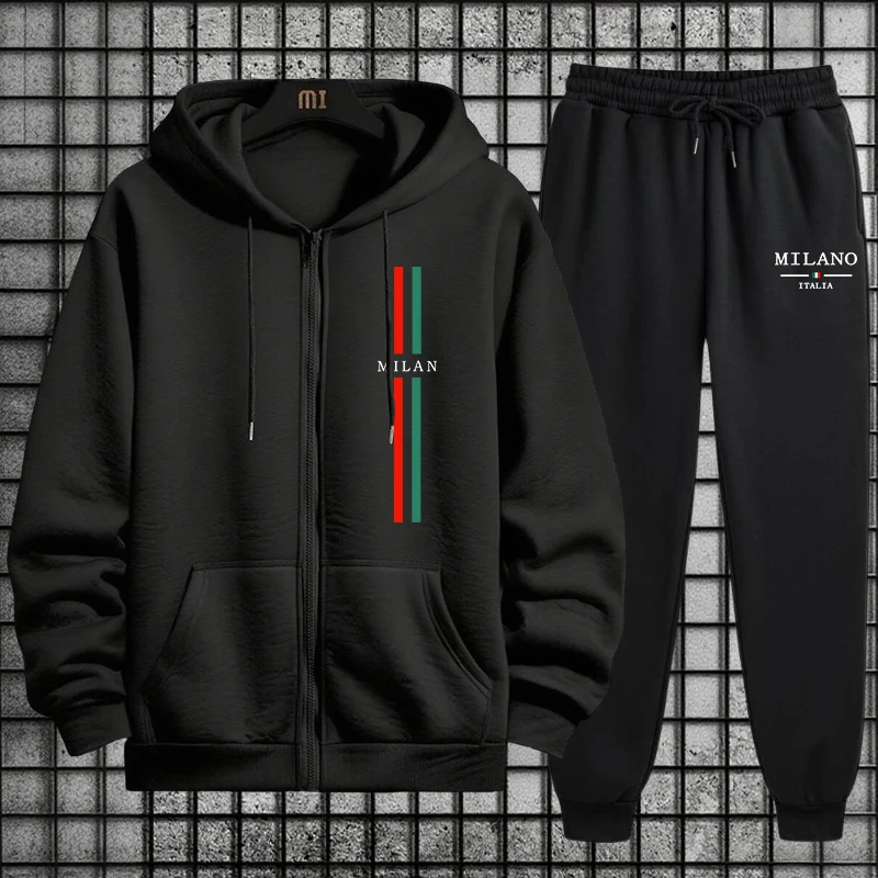 High Grade Italy Milan Fashion - Mens Fashion Zip Up Hoodies review and price