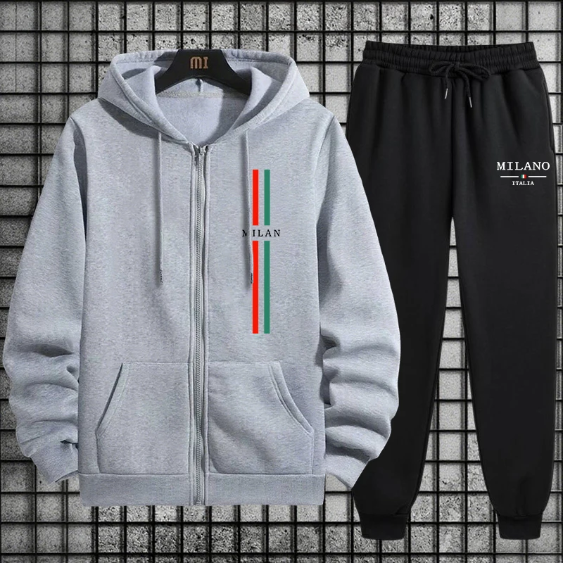 High Grade Italy Milan Fashion - Mens Fashion Zip Up Hoodies review and price