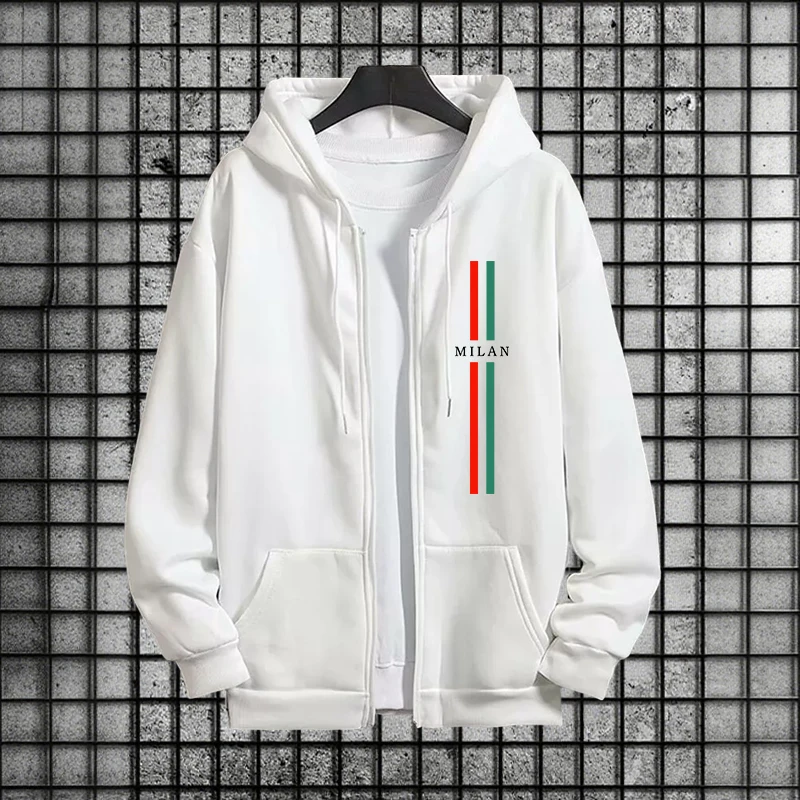 High Grade Italy Milan Fashion - Mens Fashion Zip Up Hoodies review and price
