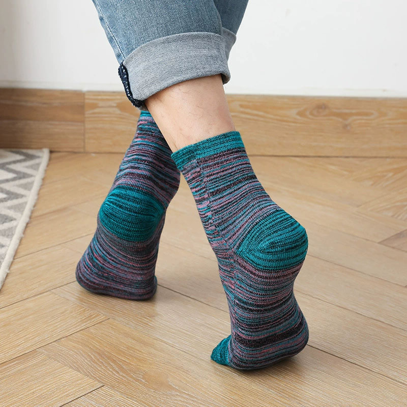 1/5 Pairs Man Colorful Toe Hap - Socks Ankle Men review and price