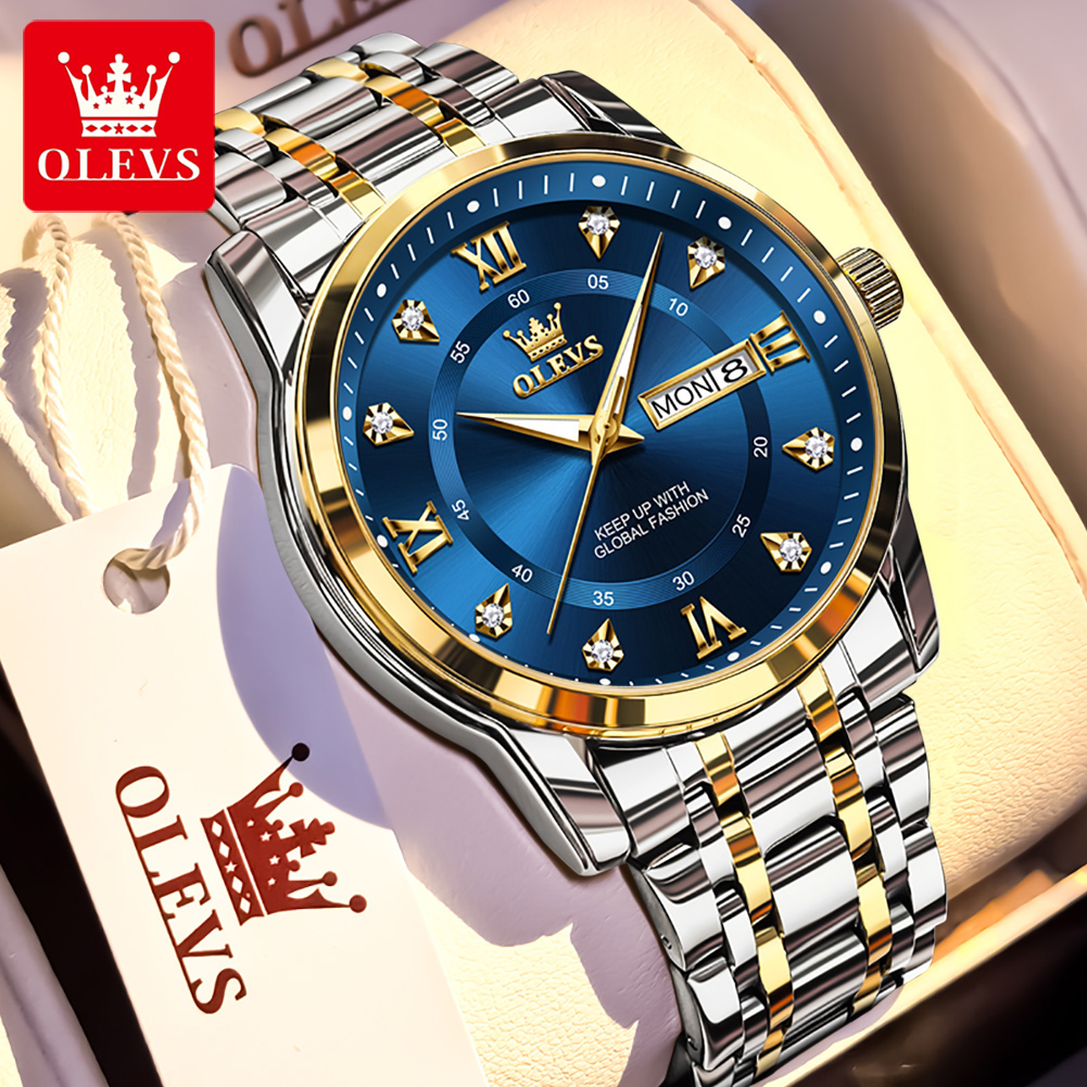 OLEVS Brand Fashion men's watc - Mens Fashion Week review and price