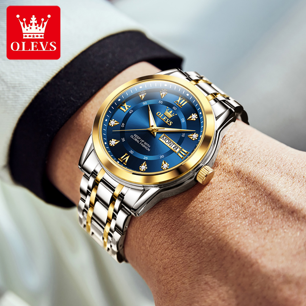 OLEVS Brand Fashion men's watc - Mens Fashion Week review and price