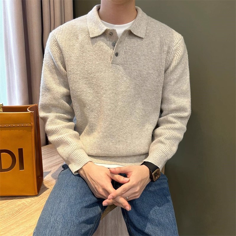 Knit Pullover Men Casual Sweat - Mens Fashion Mullet review and price