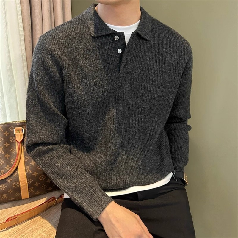Knit Pullover Men Casual Sweat - Mens Fashion Mullet review and price