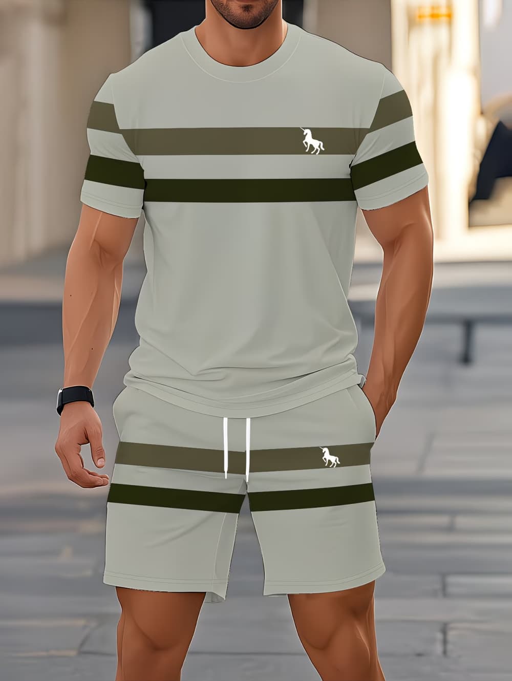 Men's Summer Sets Funny 3D Str - Men'S Fashion Advice review and price