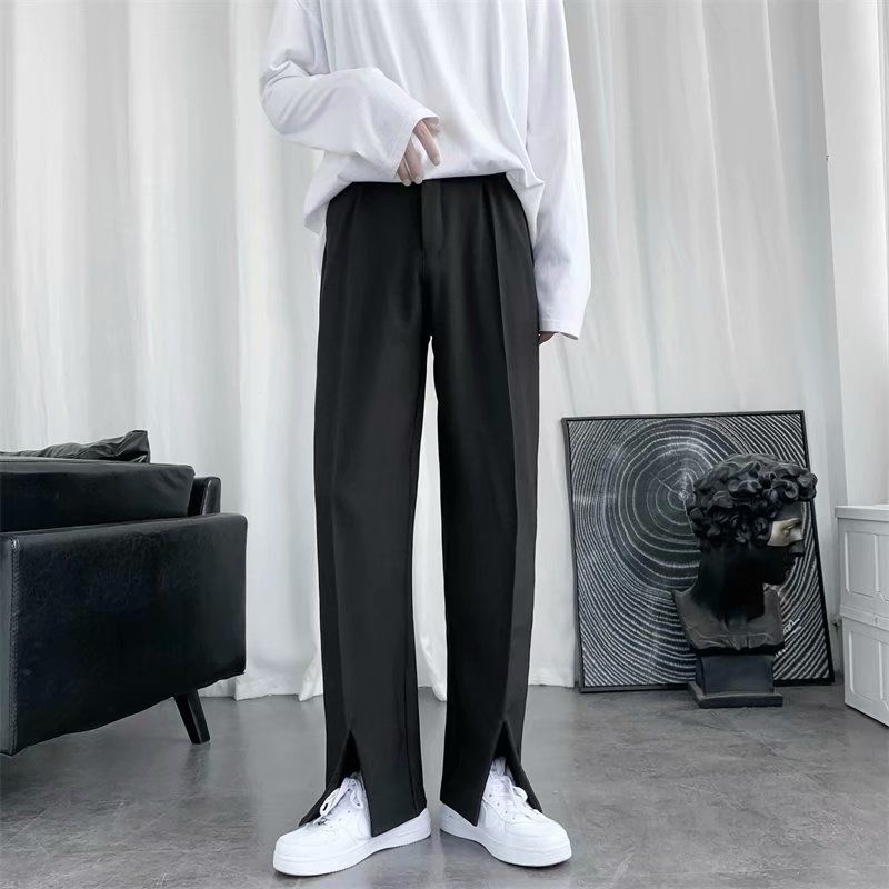Spring/Summer Black Suit Pants - Men'S Dress Pants Fashion review and price