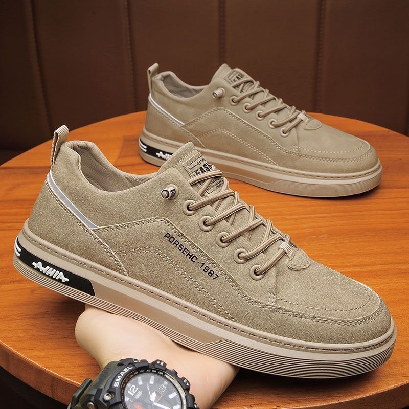 2026 New Mens Soft Leather Whi - Mens Fashion Week review and price