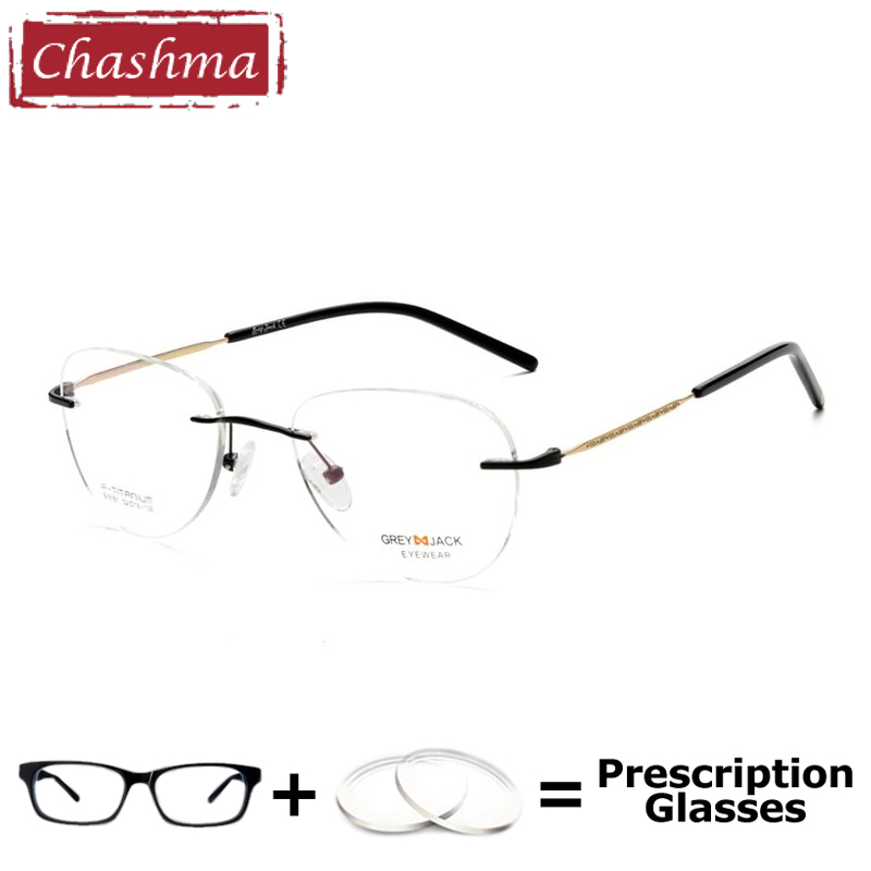 Chashma Elegant Rimless Eyewea - Mens Fashion Reading Glasses review and price