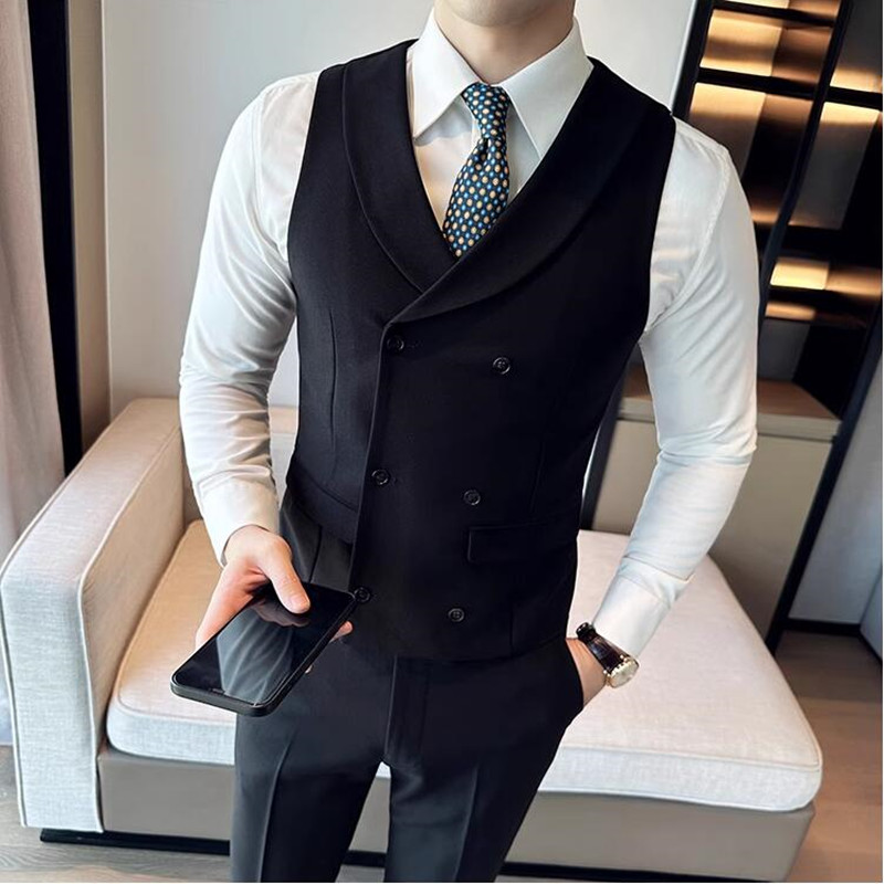 ( Vest + Pants) Men's Double-b - Men'S Dress Pants Fashion review and price