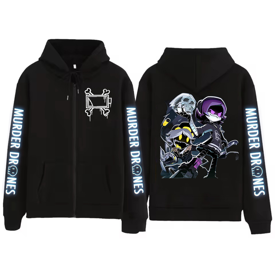 Murder Drones Graphic Zipper H - Mens Fashion Zip Up Hoodies review and price