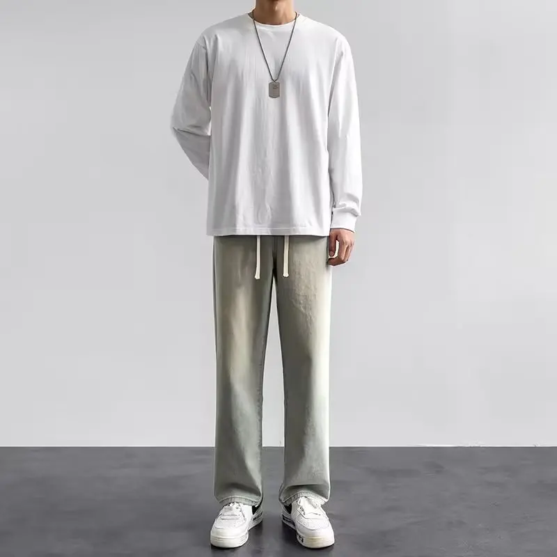 Korean Style Streetwear New Fa - Men'S Fashion With Baggy Jeans review and price