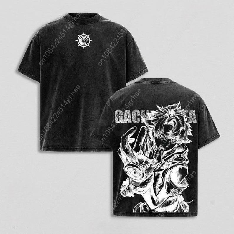 Gachiakuta Vintage Anime Washe - Graphic Tee Oversized review and price