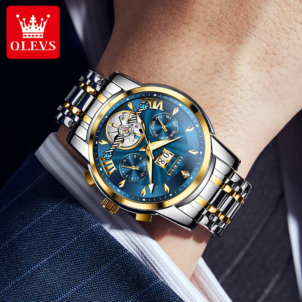 OLEVS Men Watches Luxury Fashi - Mens Fashion Week review and price