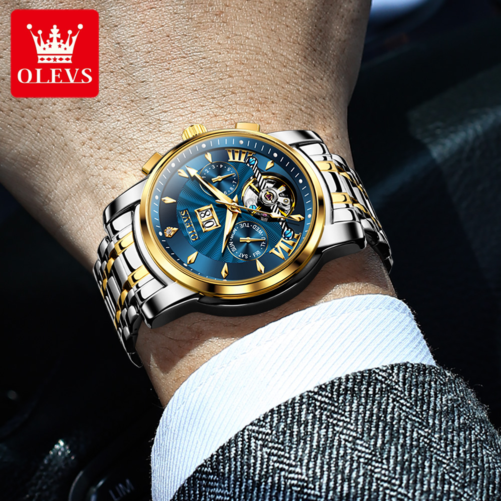 OLEVS Men Watches Luxury Fashi - Mens Fashion Week review and price